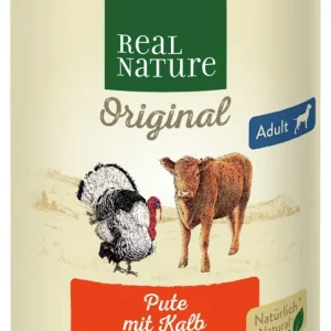 REAL NATURE Adult Pute und Kalb mit Reis 400 g Jetzt Kaufen